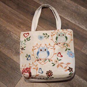 Owl tote bag
